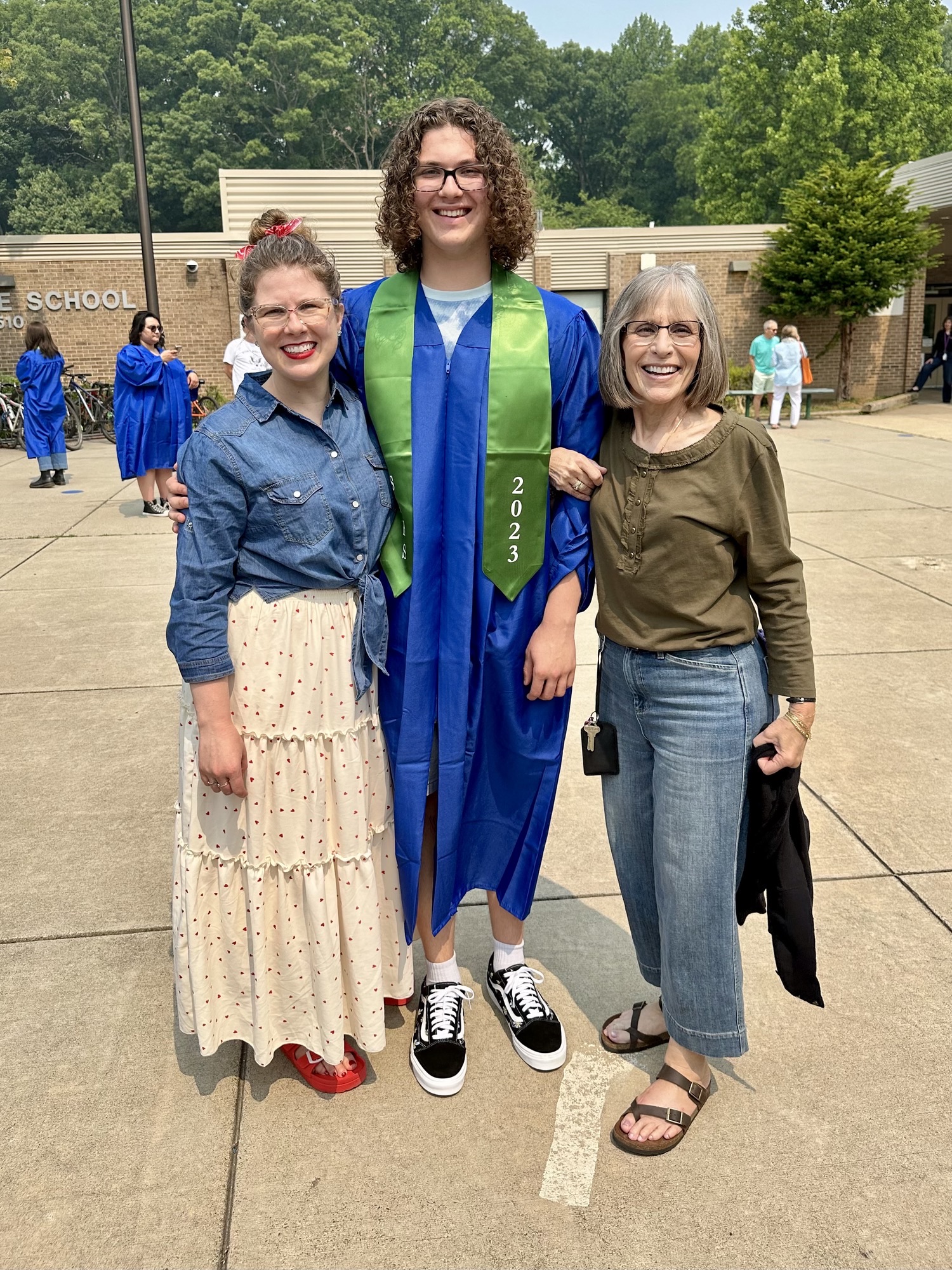 Family photo of three generations of Lake Anne Dolpins